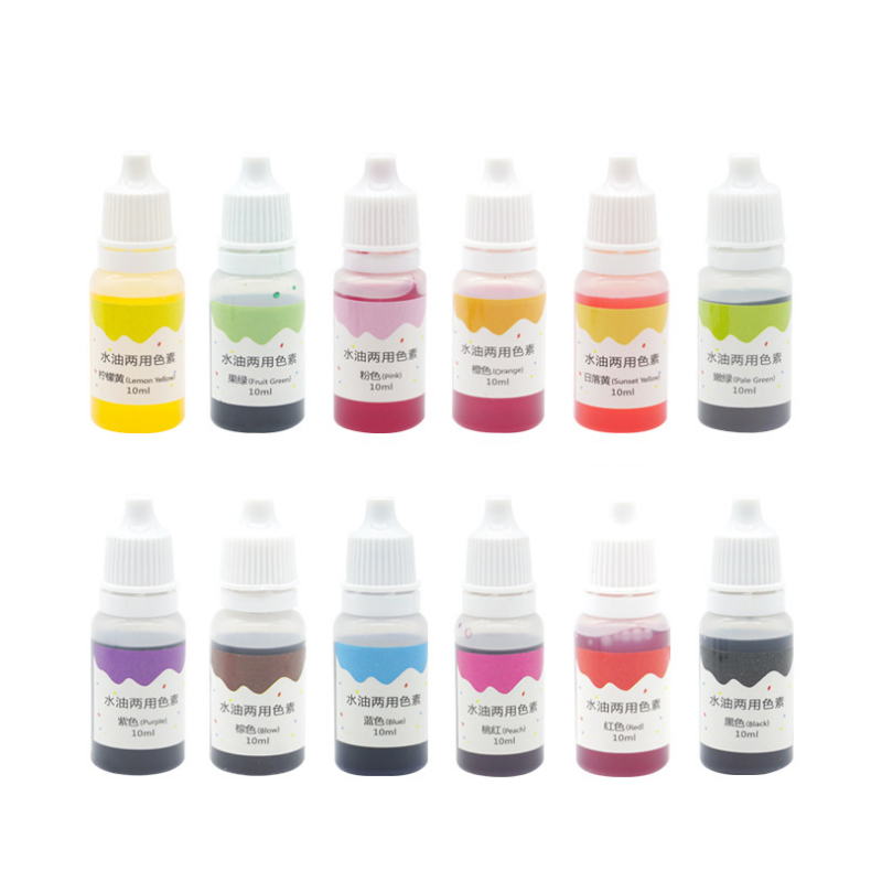 Soap Making Liquid - 10ml Handgemaakte Zeep Kleurstof Pigmenten Basiskleur