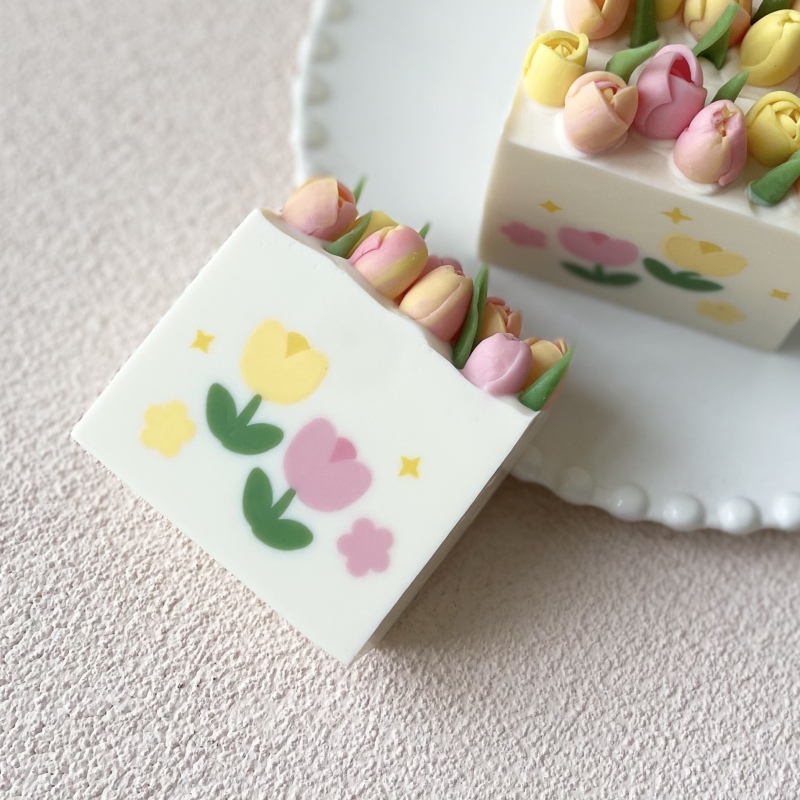 Soap Making Hobby - Bloem Tulp Patroon Klei Extruder Schijf