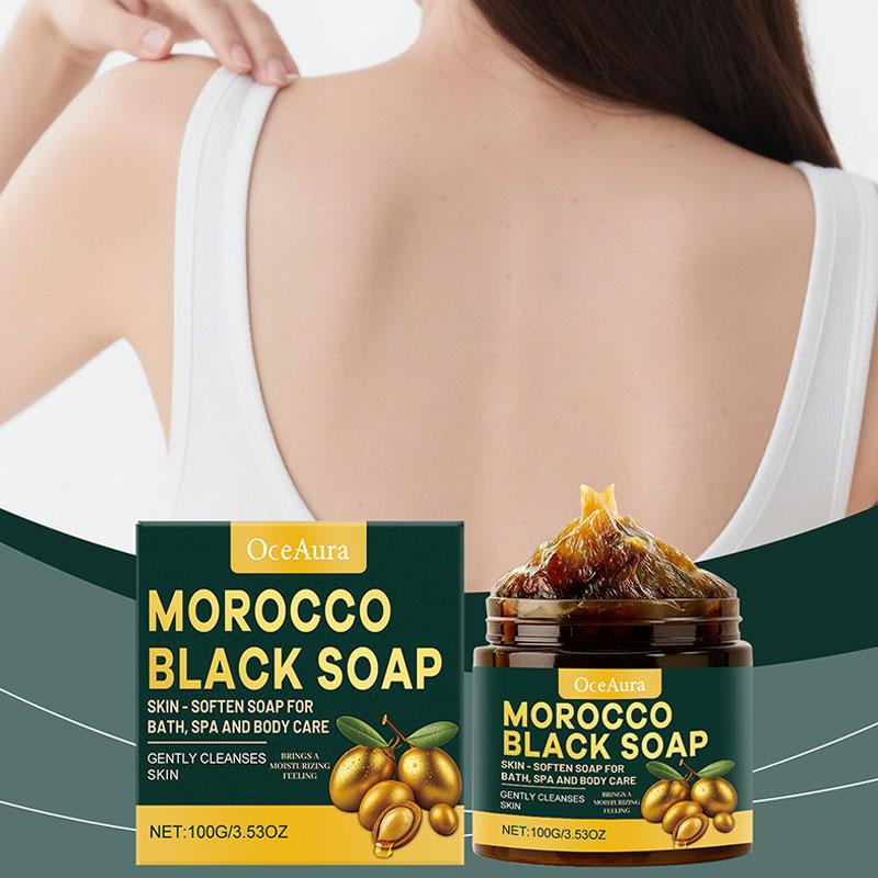 Castor Oil Soap - Marokkaanse Zwarte Zeep Dieptereinigende Zachte Verzorging