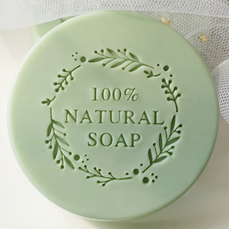 Soap Making Websites - 100% Natuurlijke Zeep Brief Bloem Ronde