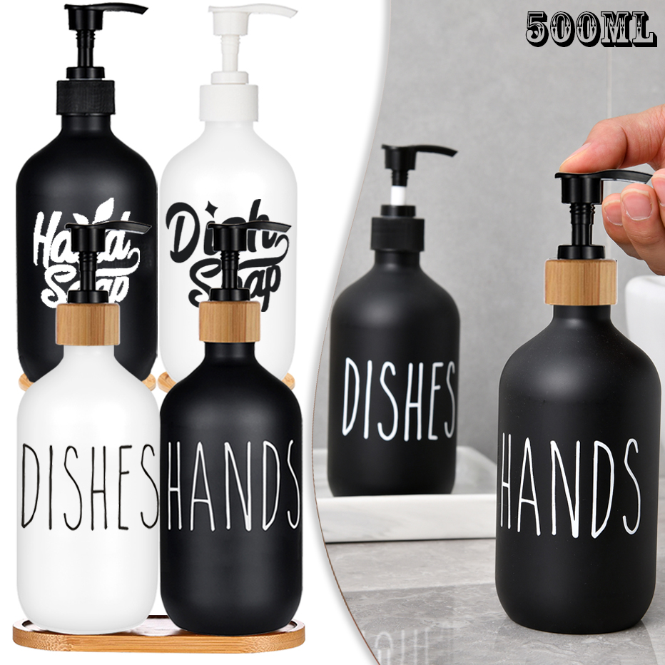 Soap Making Liquid - 500ml Afwasmiddel Fles Dispenser Hervulbare Badkamer