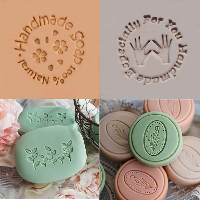 Soap Making Diy Kit - Gepersonaliseerde aangepaste zeepstempel mal, afdichtingszegel voor
