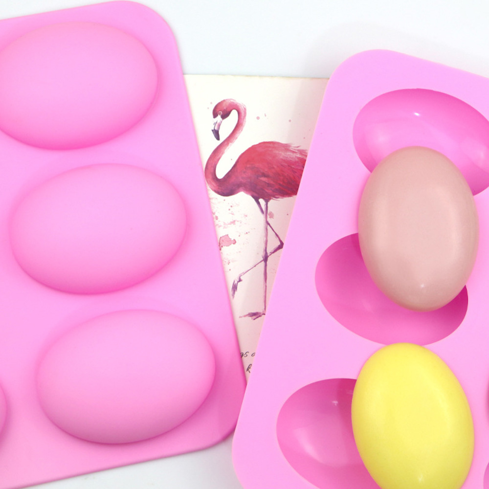 Soap Making Websites - 6 Holte Siliconen Mallen voor Zeep
