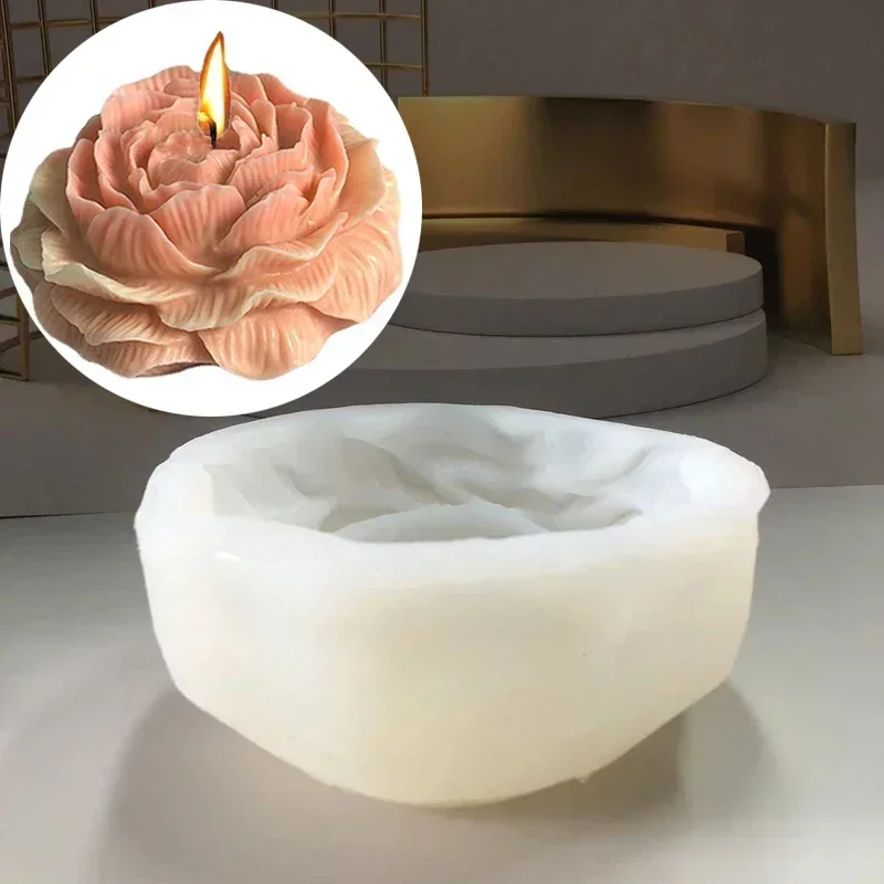 Soap Making Diy Kit - Extra grote 3D bloemenkaars siliconenmal DIY