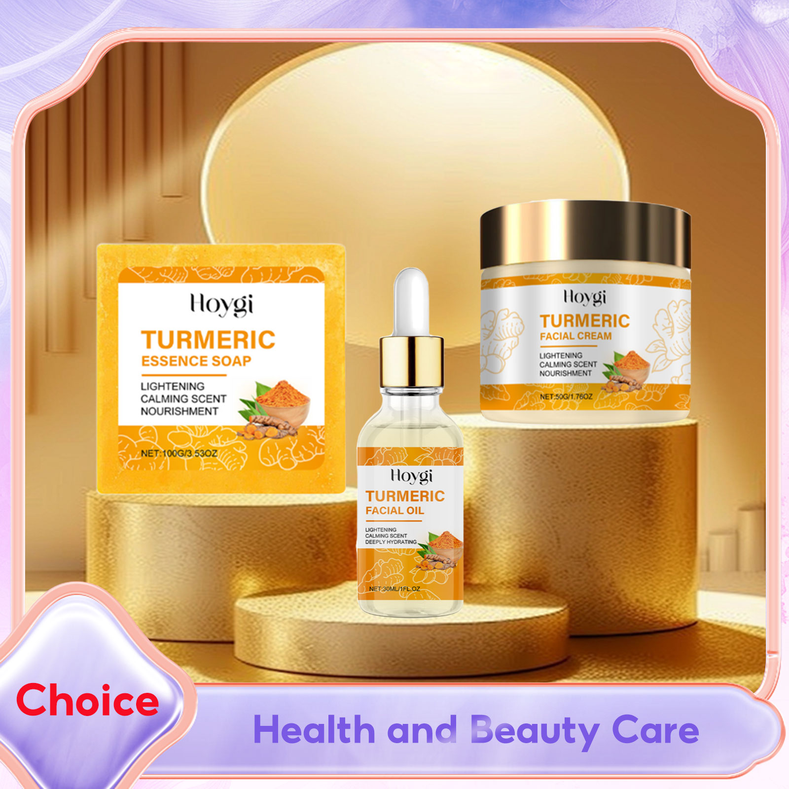 Soap Making Fragrance Oil - Kurkuma Huidverzorging Set Lichaamszeep Anti Acne