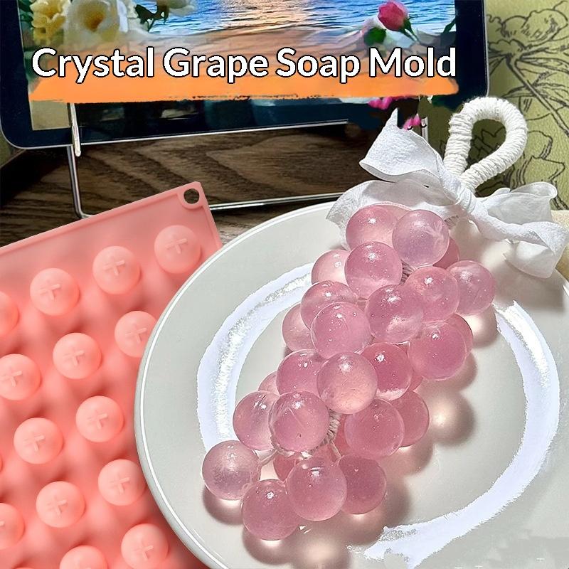 Soap Mold Silicone Loaf - Siliconen druivenbolvormen, makkelijk te ontvormen, antiaanbakvorm