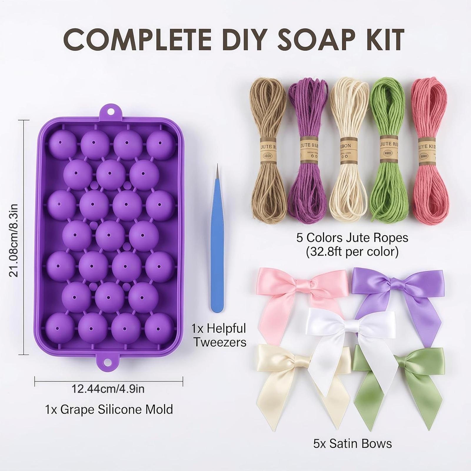 DIY Zeepmaakset Druivenzeepvor - Soap Making Diy Kit recensie en prijs