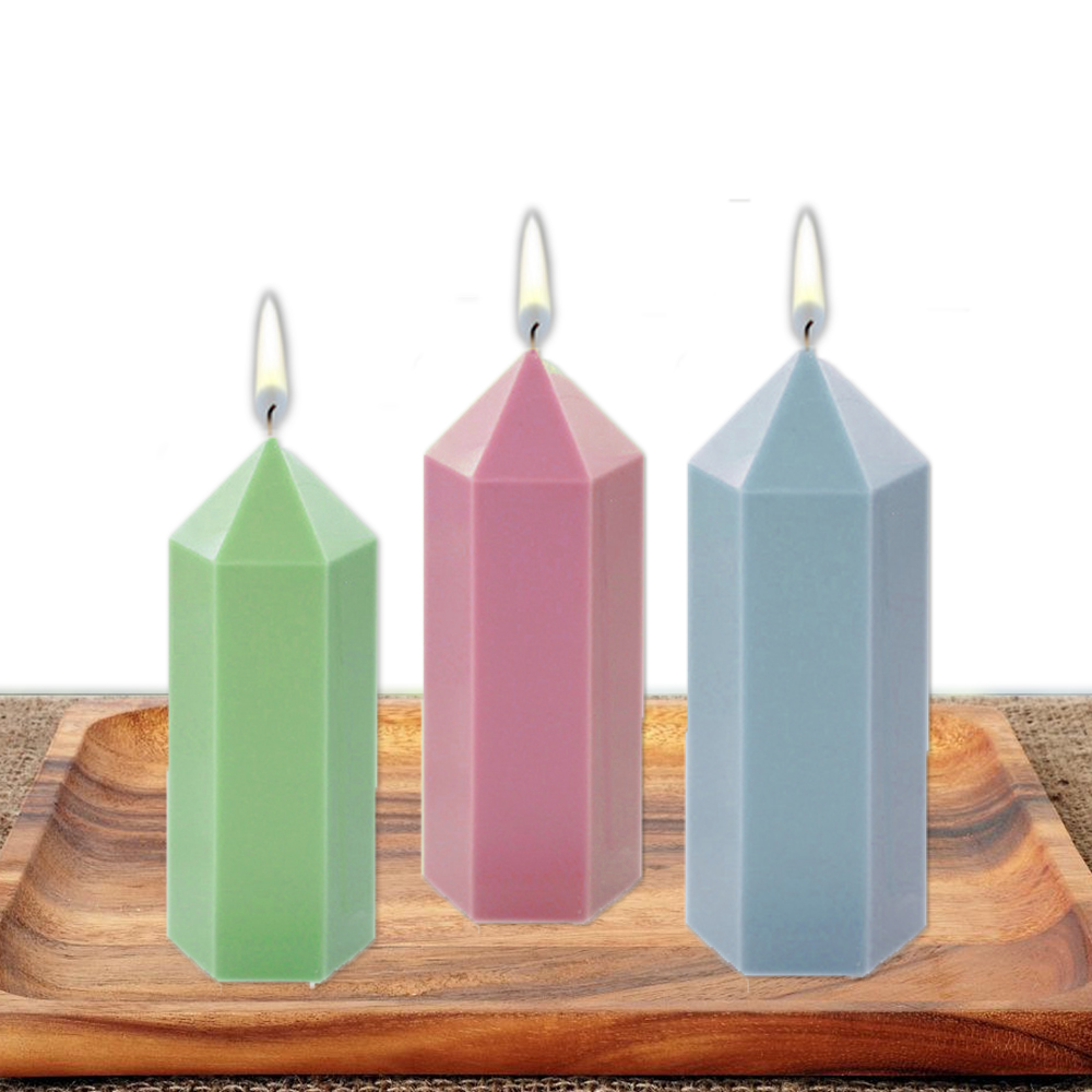 3d Zeshoekige Kolom Kaarsen Ma - Soap Making Diy Kit recensie en prijs