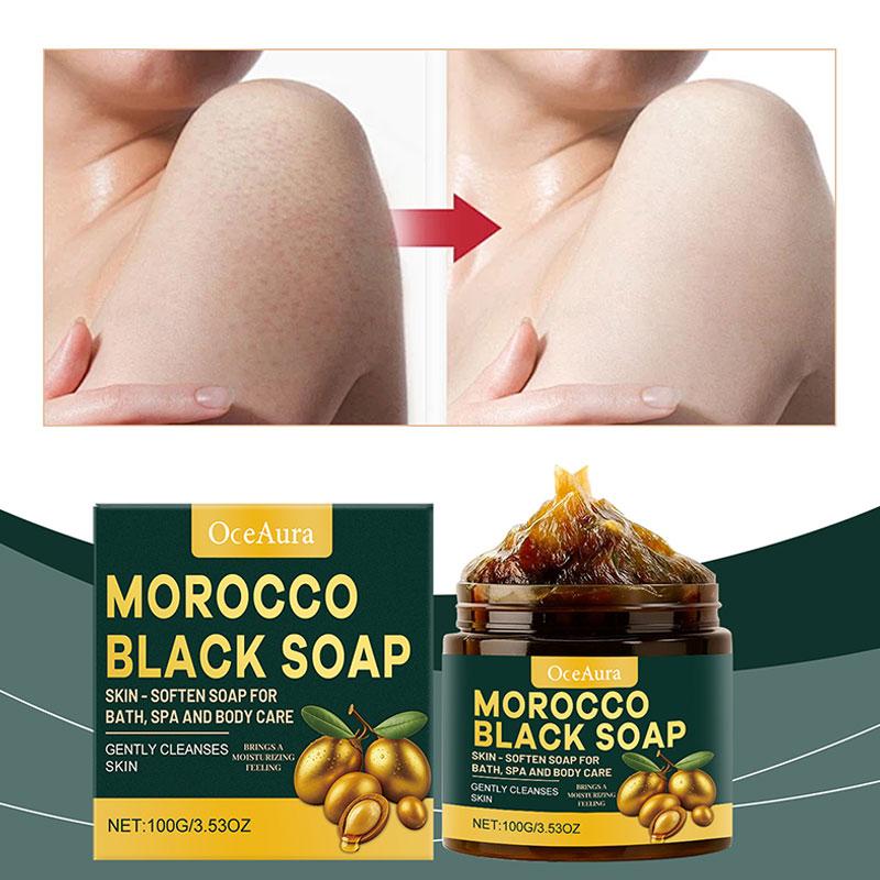 Marokkaanse Zwarte Zeep Diepte - Castor Oil Soap recensie en prijs