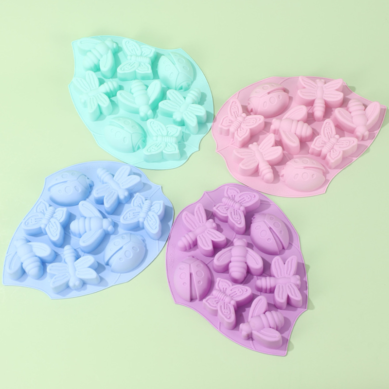 8-gaats insect vlinder silicon - Soap Making Websites recensie en prijs