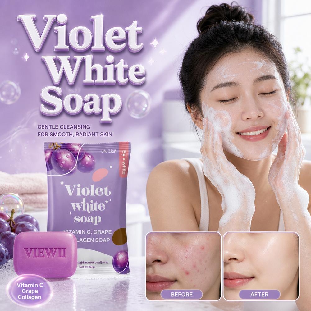 Zeep, Violet Salicylzuur, Diep - Castor Oil Soap recensie en prijs