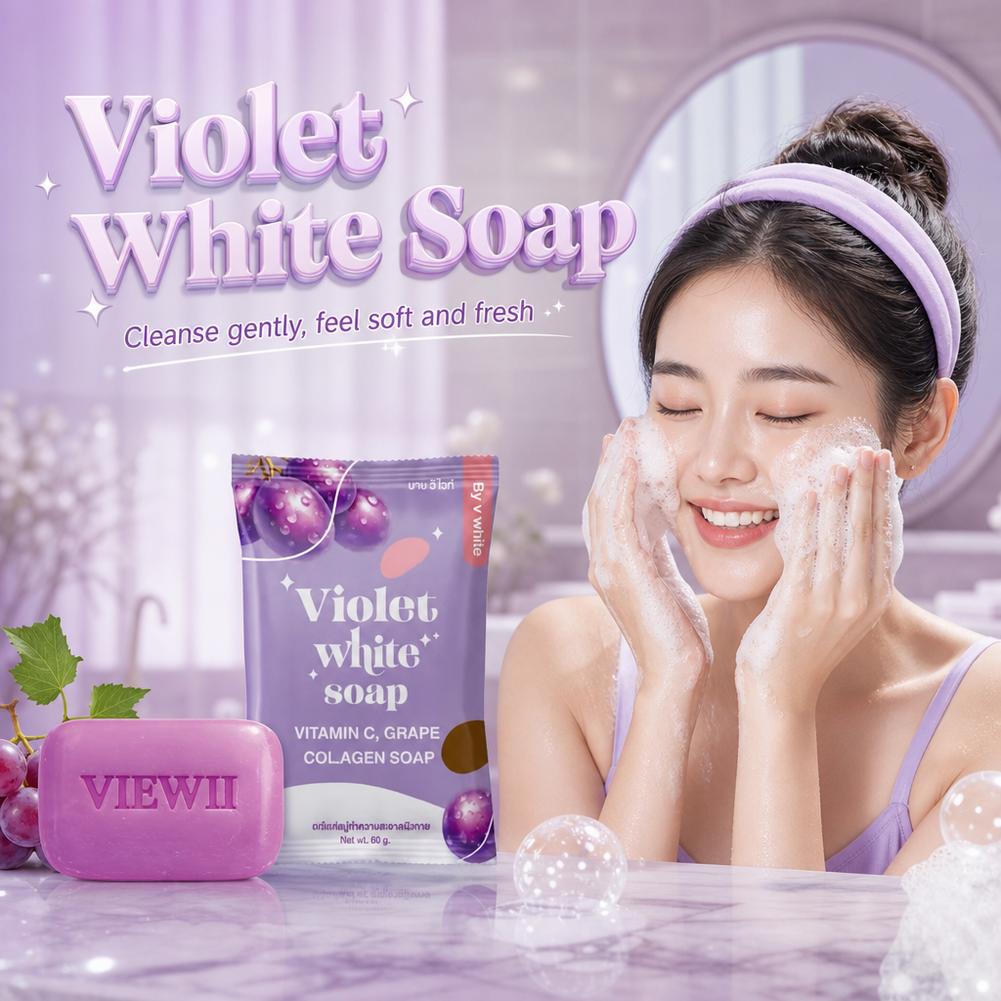 Zeep, Violet Salicylzuur, Diep - Castor Oil Soap recensie en prijs