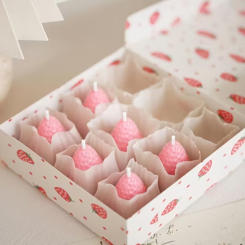 Aardbei siliconen kaarsvorm vo - Soap Making Name recensie en prijs