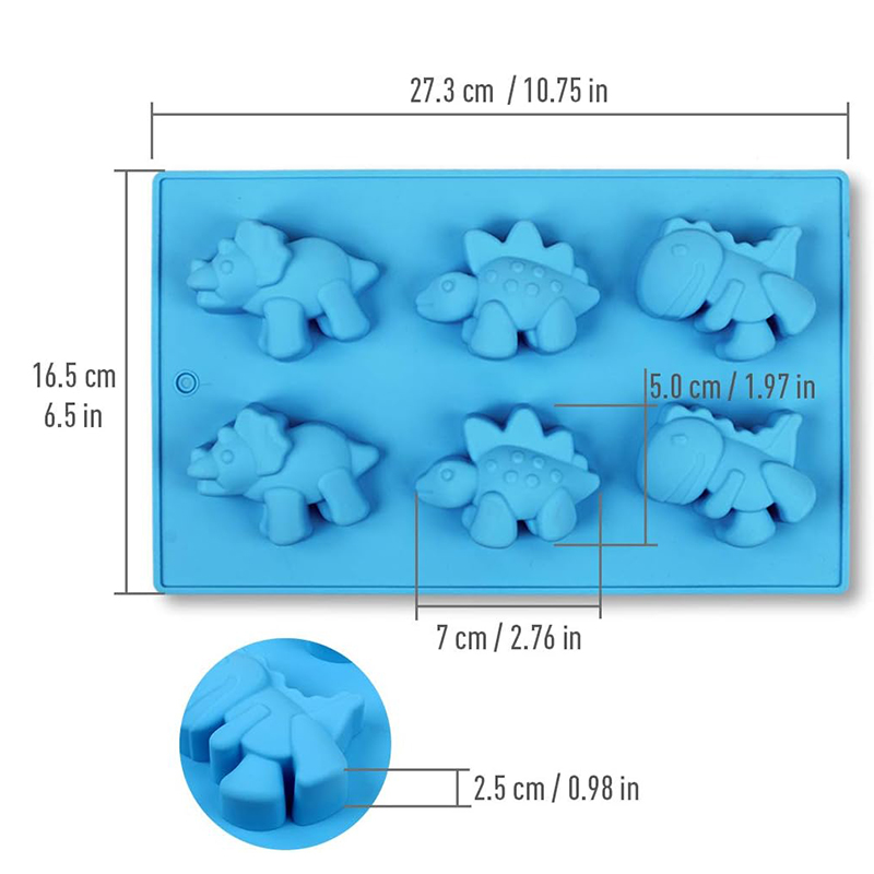 Dinosaurus Snoep Siliconen Mal - Soap Making Websites recensie en prijs