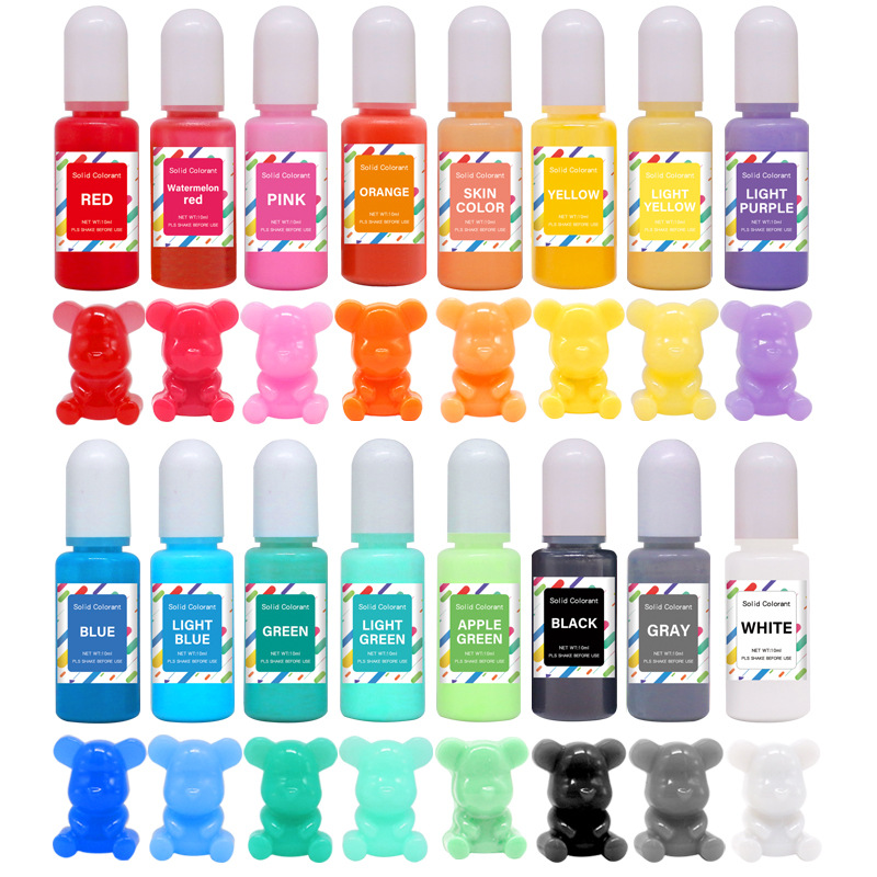 DIY Epoxyhars Pigment Kit Kaar - Soap Making Liquid recensie en prijs