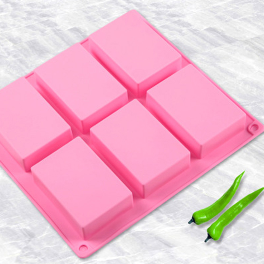 6 Holte Siliconen Mallen voor  - Soap Making Websites recensie en prijs