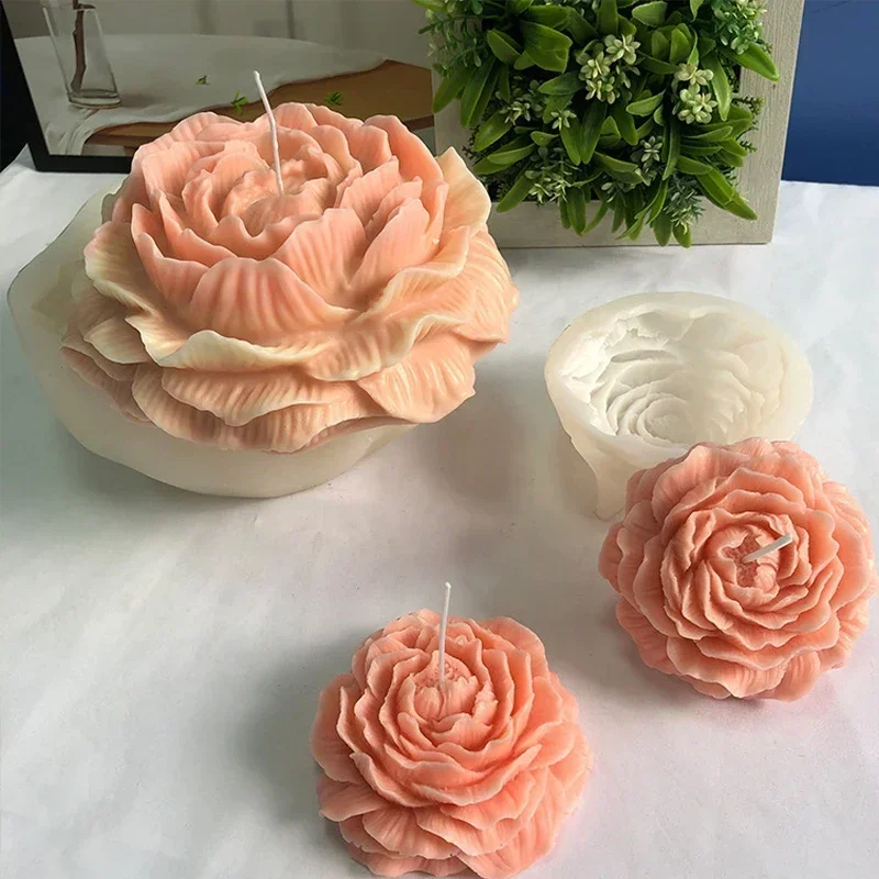 Extra grote 3D bloemenkaars si - Soap Making Diy Kit recensie en prijs