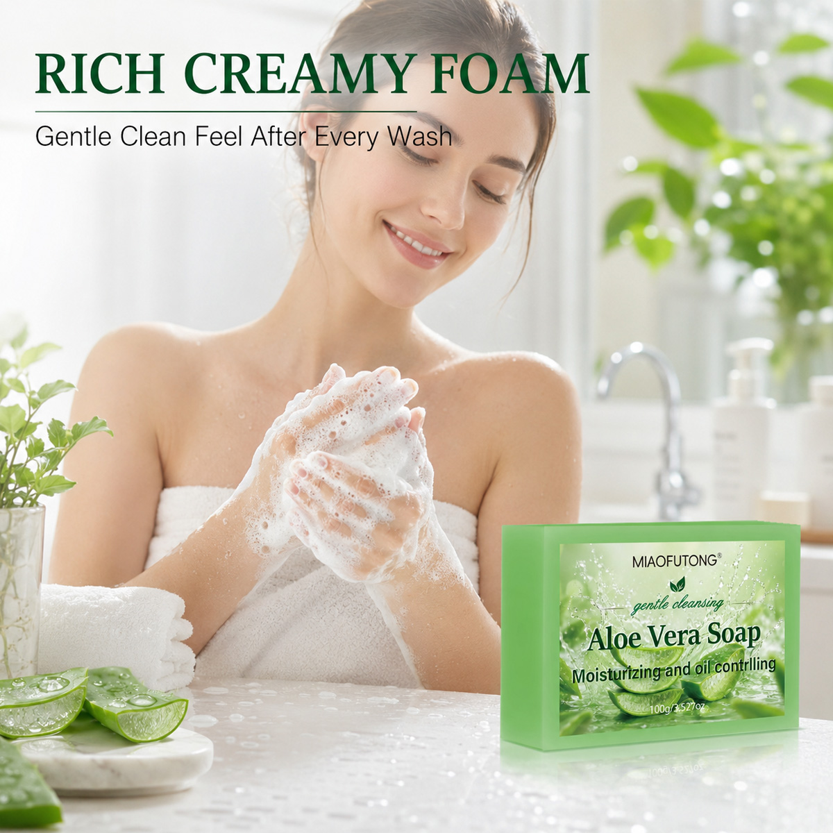 4-in-1 Aloë Vera Handgemaakte  - Castor Oil Soap recensie en prijs
