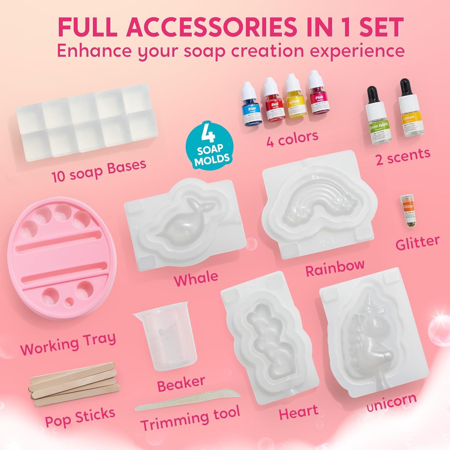 JOYFY Eenhoorn Zeep Maken Kit  - Soap Making Diy Kit recensie en prijs