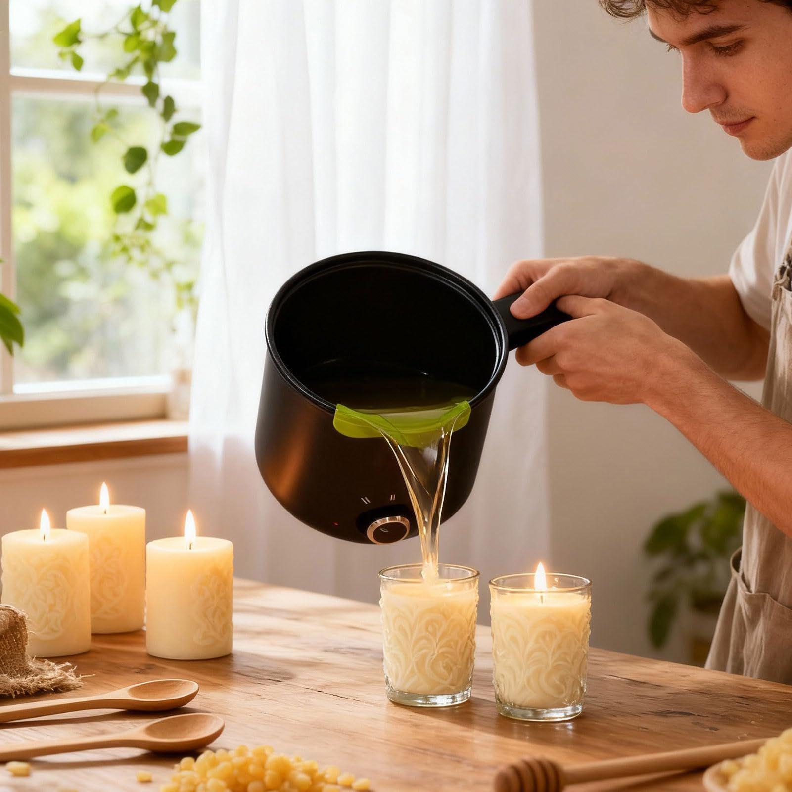 Kaarswas smeltpot 1,5L grote r - Soap Making Diy Kit recensie en prijs