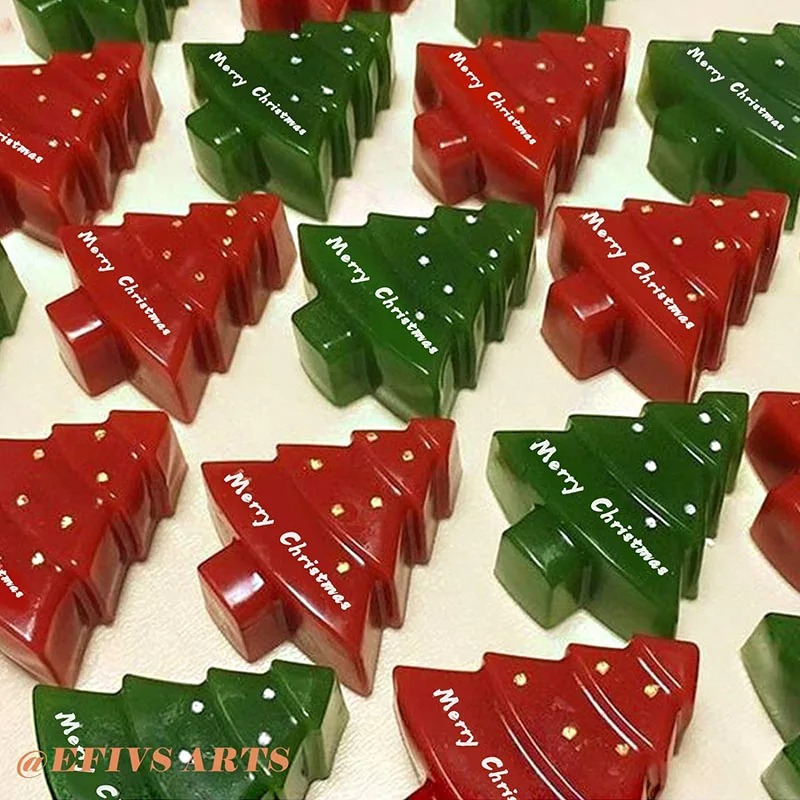 Kerstboom siliconen mallen voo - Soap Making Websites recensie en prijs
